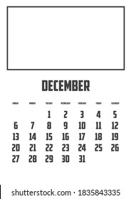 Calendar Isolated on a Background