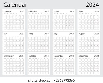 Calendar Isolated on a Background
