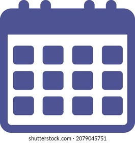 Calendar Isolated Vector icon which can easily modify or edit

