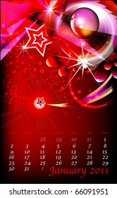 Calendar for January 2011