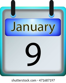 Calendar of january