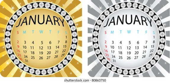 calendar january
