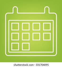 Calendar line  Icon