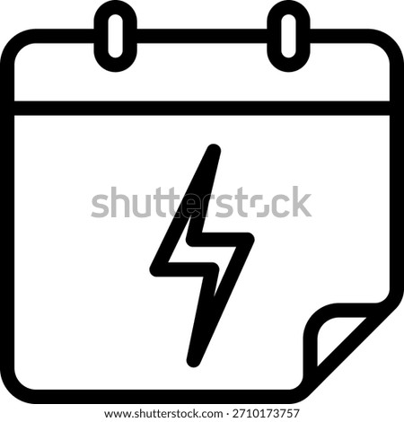 calendar line icon illustration vector
