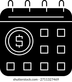Calendar Line vector Icon Design