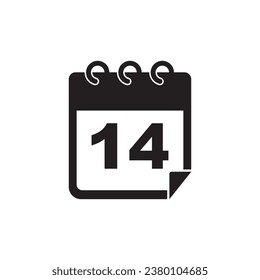 Calendar logo icon design vector illustration