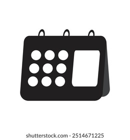 Calendar Logo Icon Vector Template Illustrator