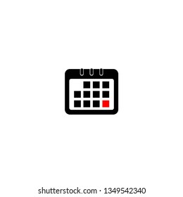 calendar logo vector