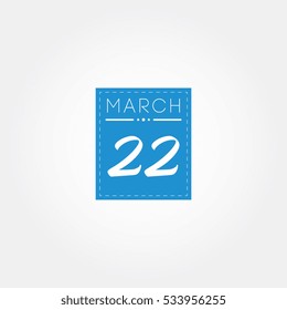 calendar march for business promotion project design element