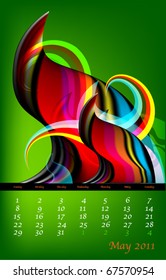Calendar for May 2011