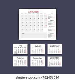 calendar months isolated icon