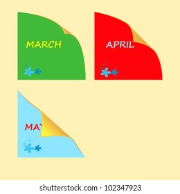 calendar months from the leaf spring