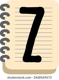Calendar Note Letter Alphabet Vector Element