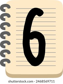 Calendar Note Letter Alphabet Vector Element