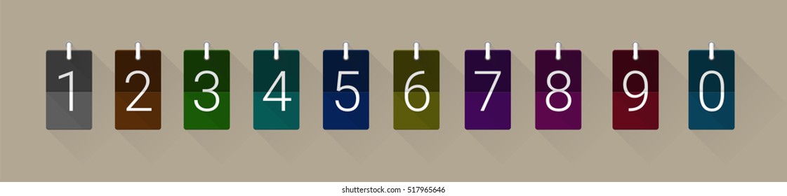 Calendar numbers
