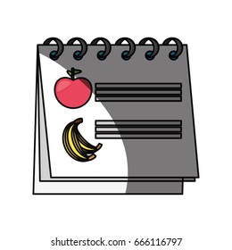 Calendar nutrition plan