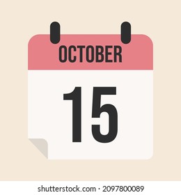 Kalender für den 15. Oktober, Einzelobjekt