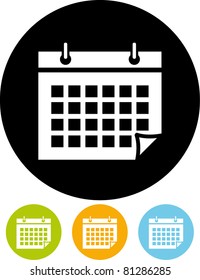 Calendar organizer - Vector