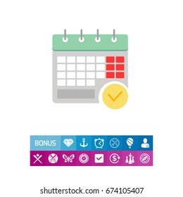 Calendar page