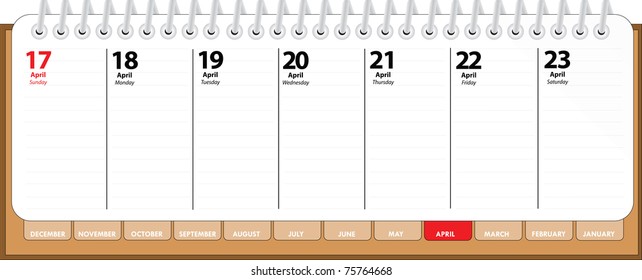 calendar page