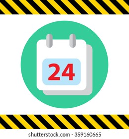 Calendar page with date