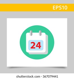 Calendar page with date
