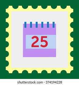 Calendar page with date