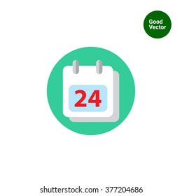 Calendar page with date