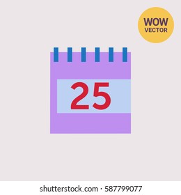 Calendar page with date