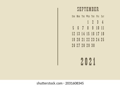 Calendar page with a calendar grid by dates for a holiday event -