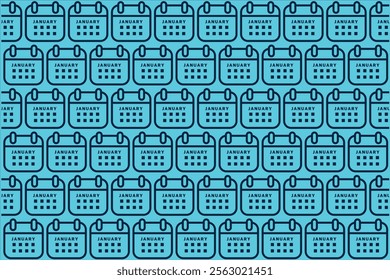 Calendar pattern cute and simple background