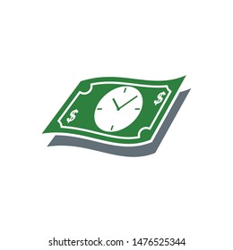 Calendar with payday calculator concept vector isolated illustration 