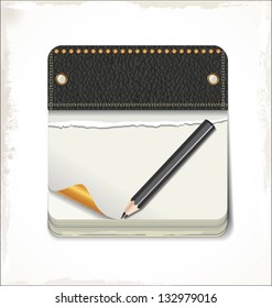 Calendar and a pencil