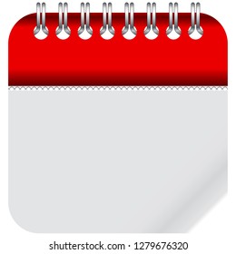 Calendar with perforation for changing dates by tearing off the sheet