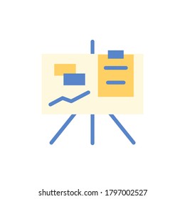 Calendar plan icon. Simple color vector elements of almanac icons for ui and ux, website or mobile application