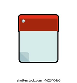 calendar planner day time agend icon.  Isolated and flat illustration. Vector graphic