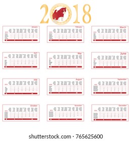 Calendar Planner Design.