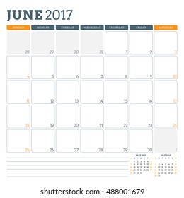 similar images stock photos vectors of calendar planner template for