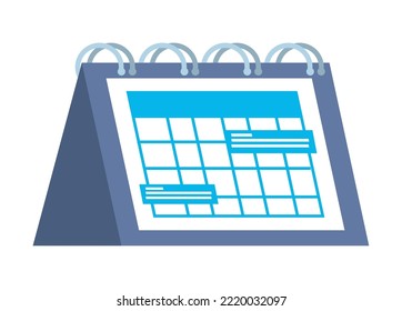 calendar remider date isolated icon