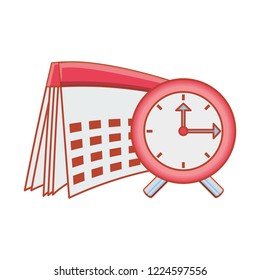 calendar reminder with clock time
