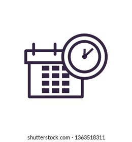 calendar reminder with clock time