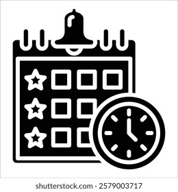 Calendar Reminder Icon Element For Design