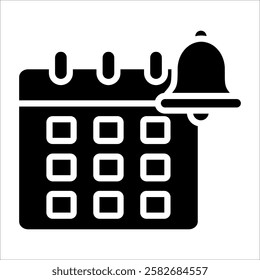 Calendar Reminder Icon Element For Design