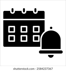 Calendar Reminder Icon Element For Design