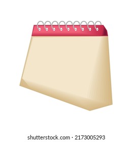 calendar reminder icon isolated flat