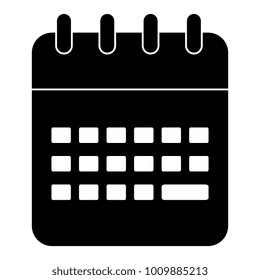 calendar reminder isolated icon
