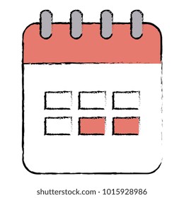 calendar reminder isolated icon