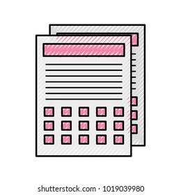 calendar reminder isolated icon