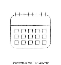 calendar reminder isolated icon
