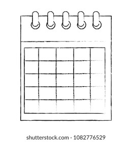 calendar reminder isolated icon